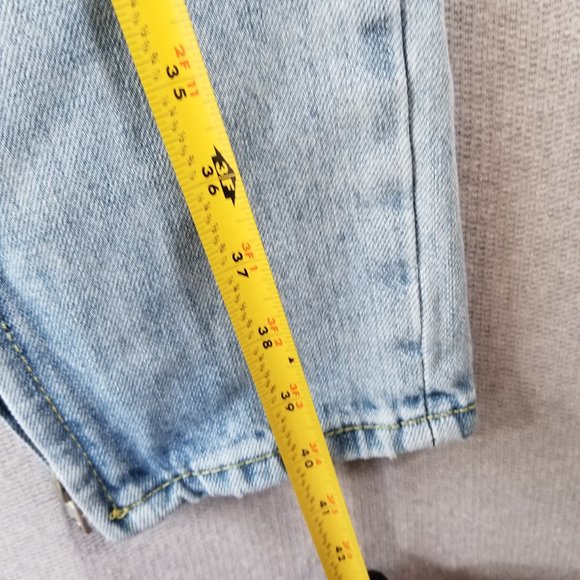 MNMI Light Wash Athletic Skinny Jeans - Picture 5 of 10